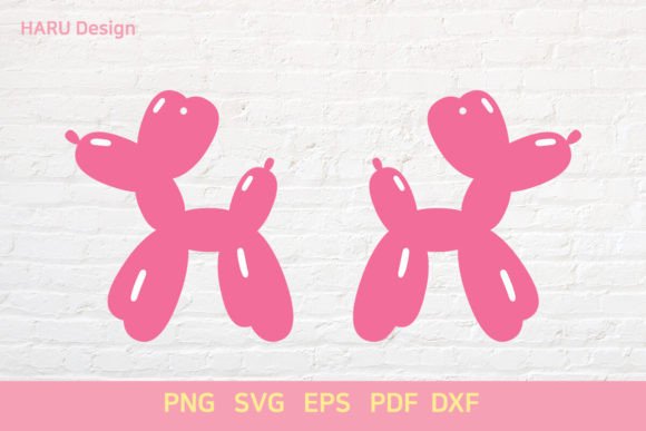 Balloon Dog Earring