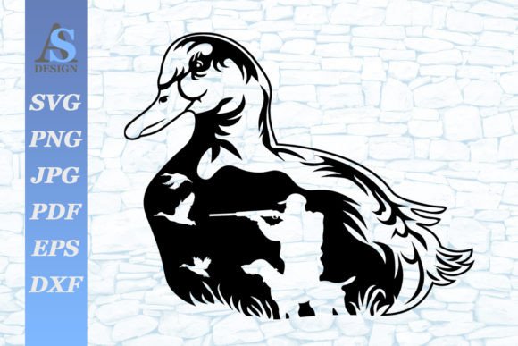 Duck, Hunter SVG