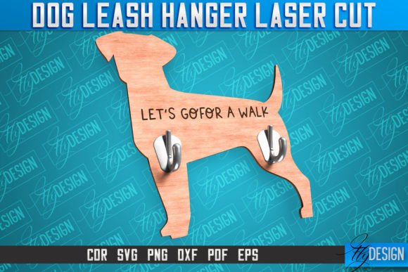 Leash Hanger SVG for Real Projects