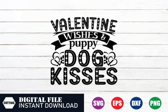 Valentine Funny Dog Retro Graphic Design
